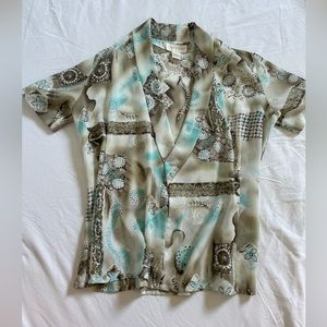 Beachy Flannel Cover Up